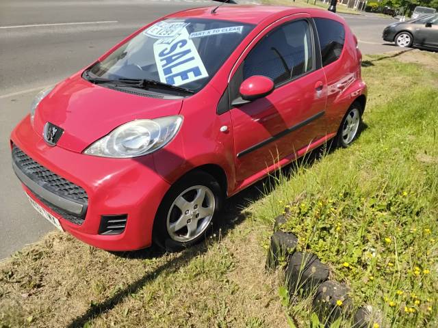 Peugeot 107 1.0 Sportium 3dr Hatchback Petrol Red