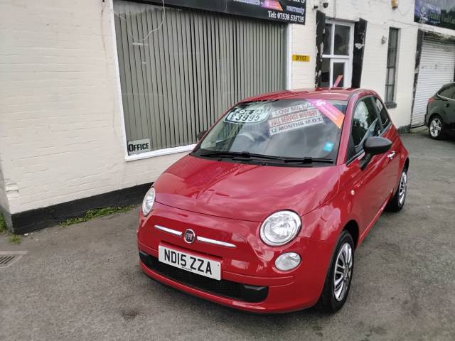2015 Fiat 500 1.2 Pop 3dr [Start Stop]