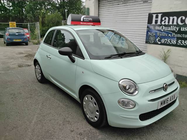 2016 Fiat 500 1.2 Pop 3dr