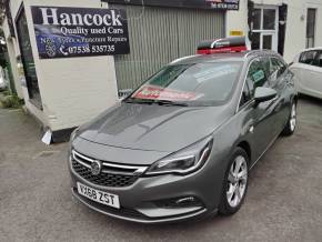 VAUXHALL ASTRA 2018 (68) at Hancock Cars Sheffield