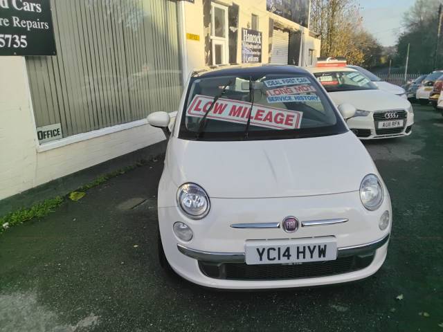 2014 Fiat 500 1.2 Lounge 3dr [Start Stop]